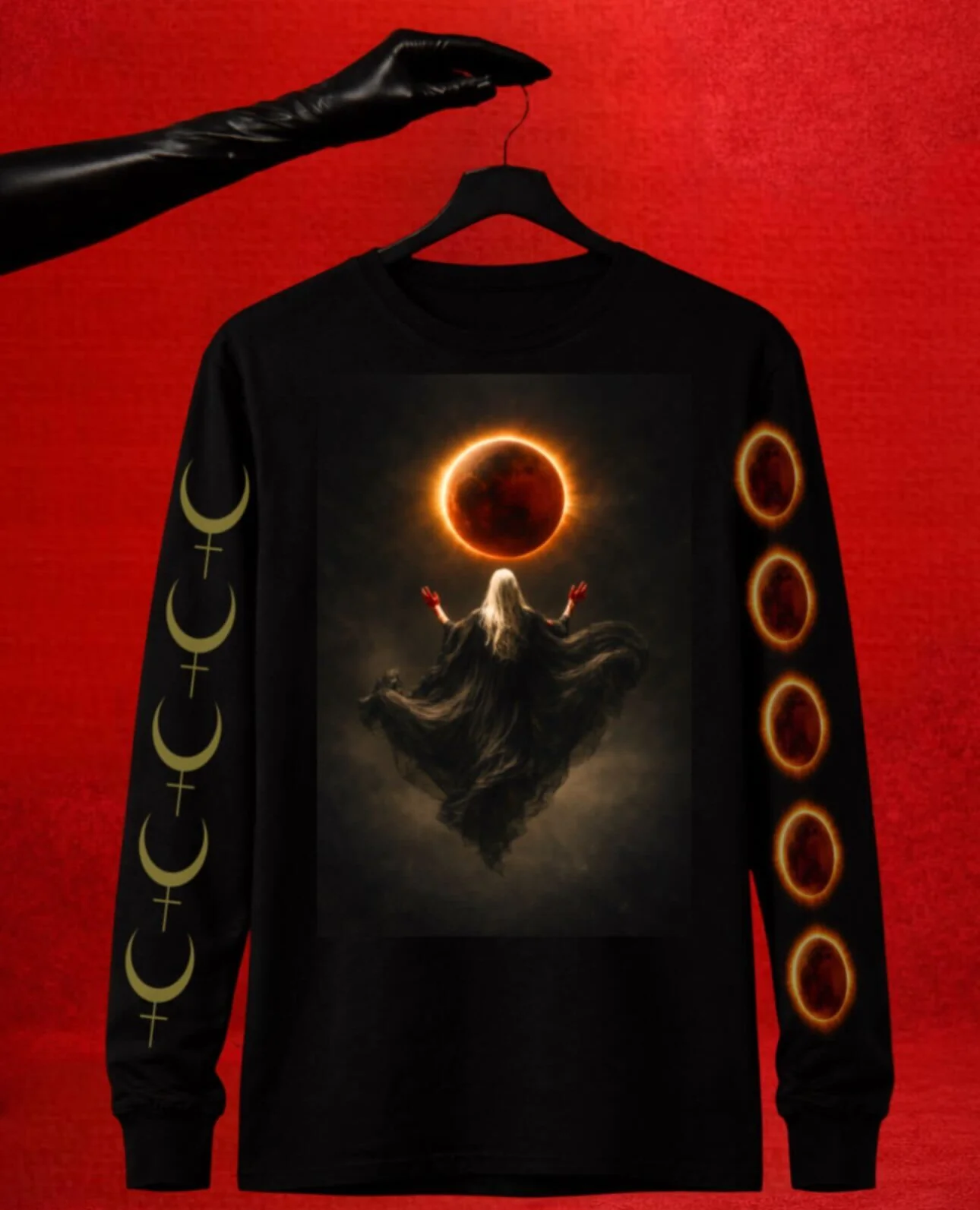 Eclipse Blood Moon Long Sleeve - Image 3