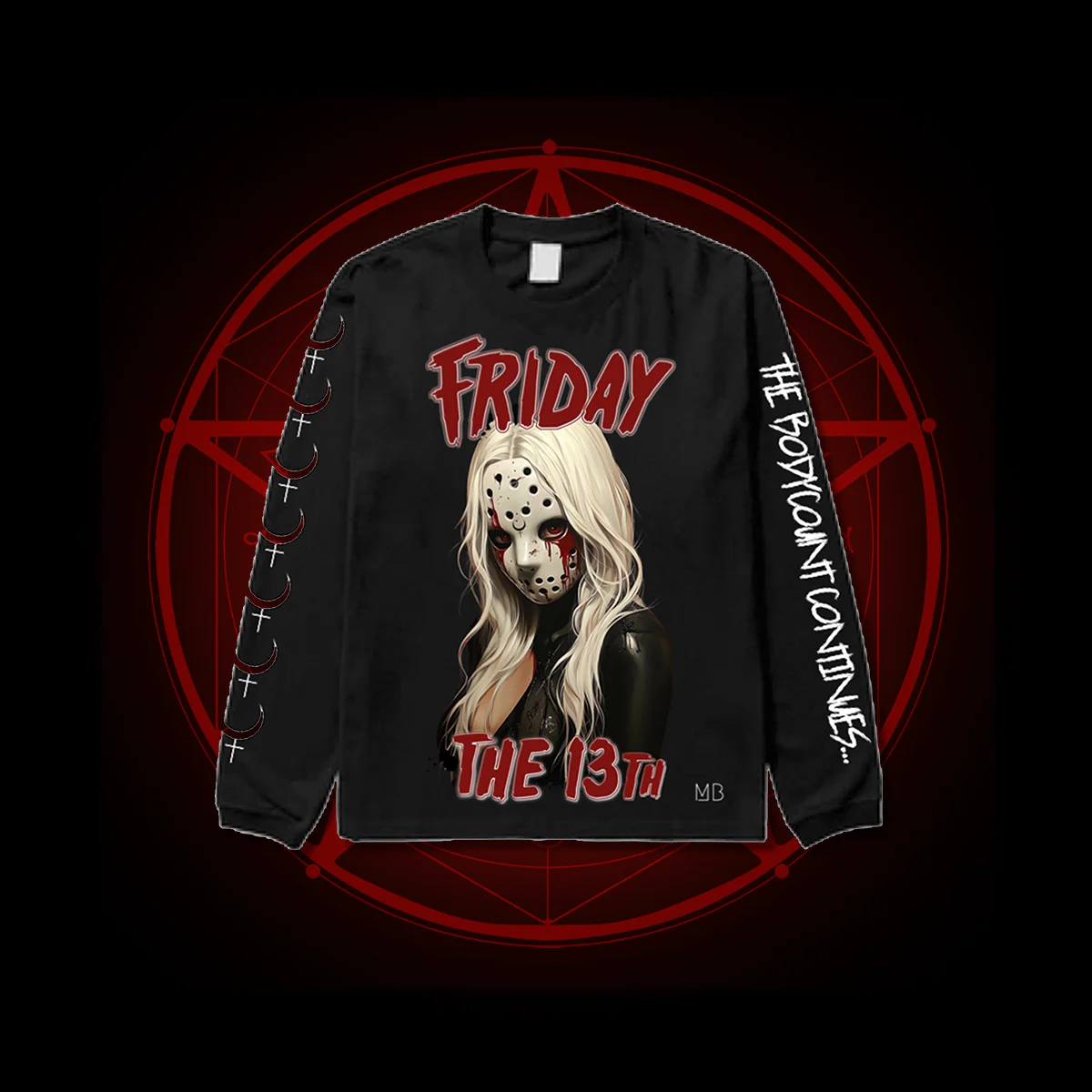 Friday the 13th Long Sleeve Tee
