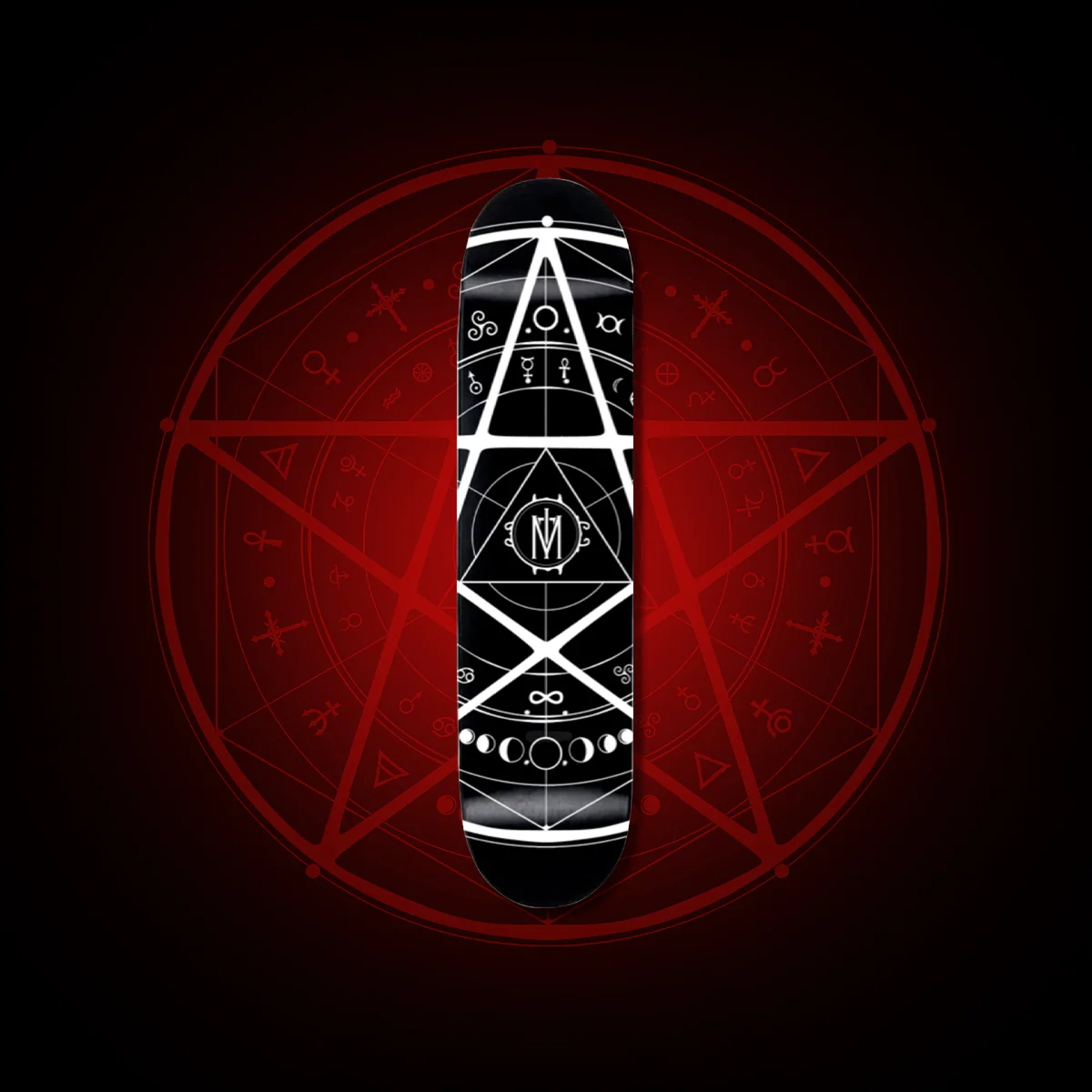 Pentagram Skateboard Deck