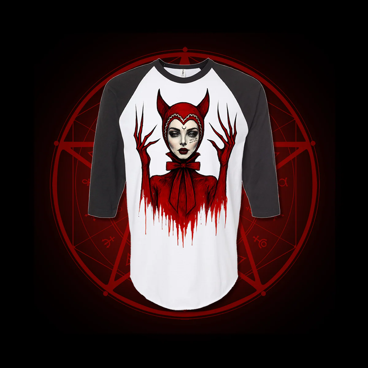 She Devil Unisex Raglan