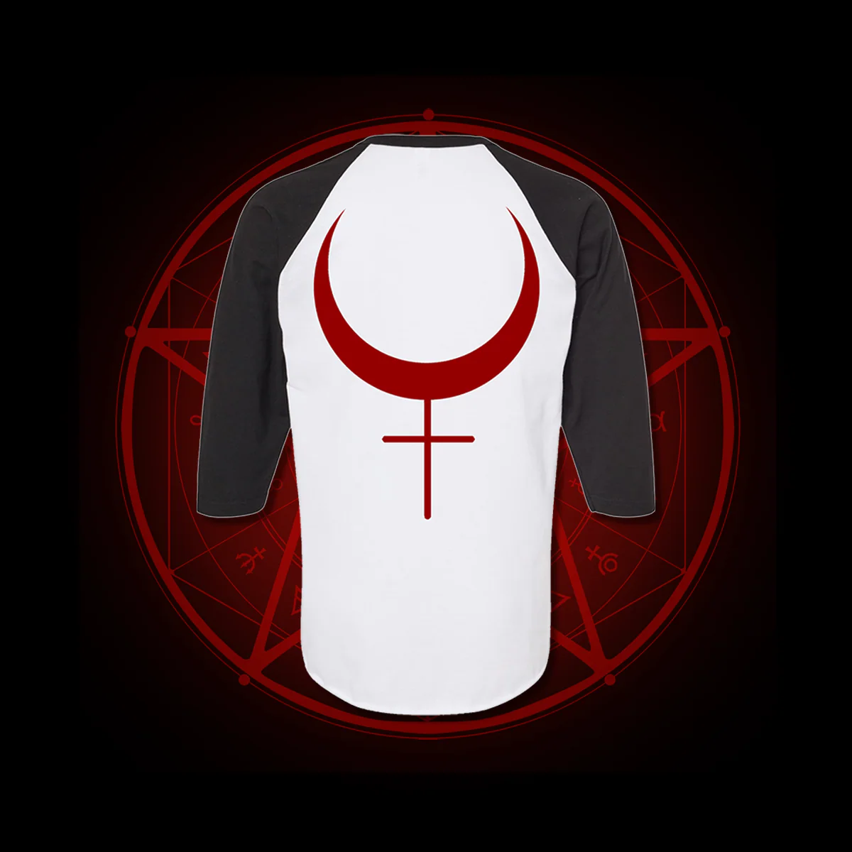 She Devil Unisex Raglan - Image 2