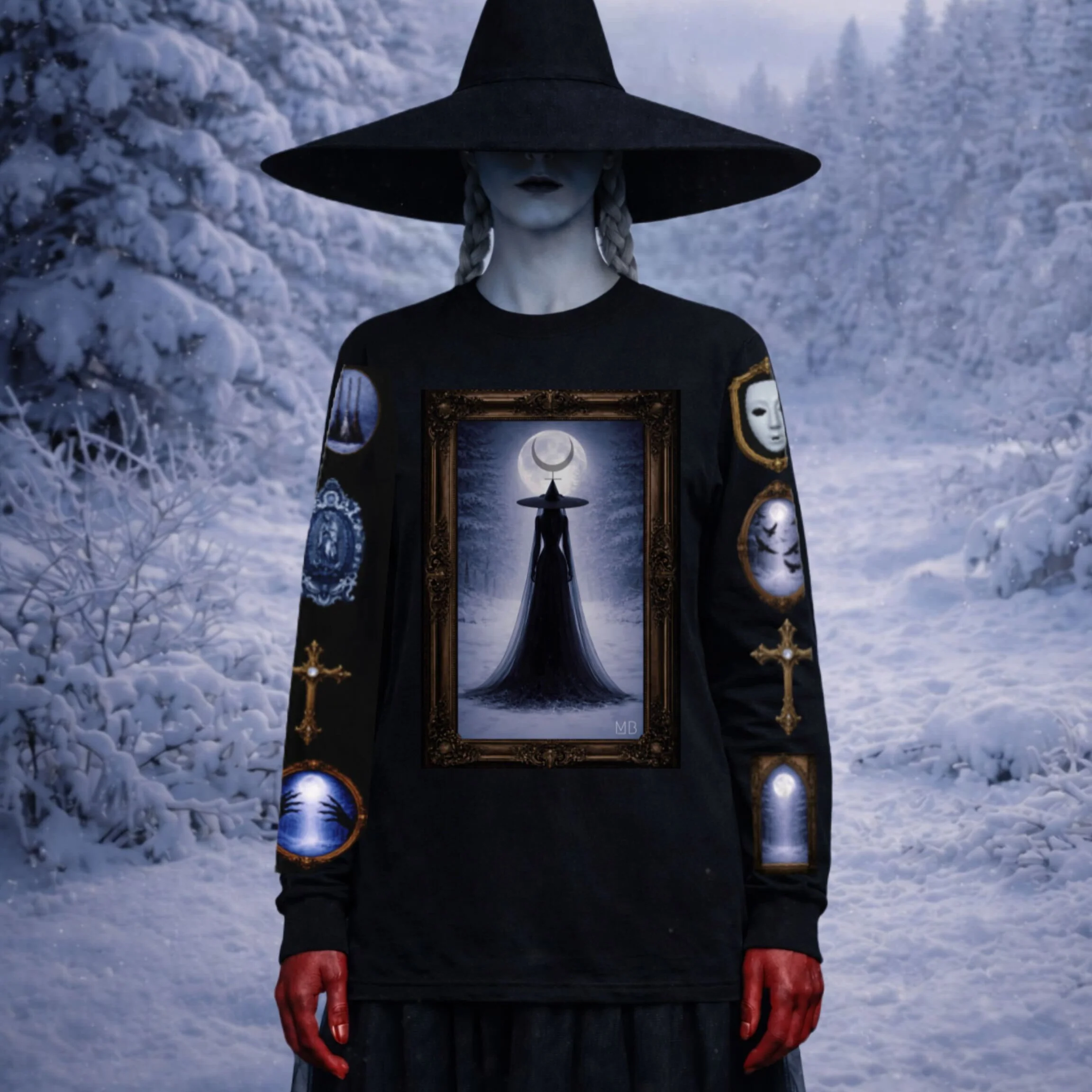 Snow Moon Long Sleeve